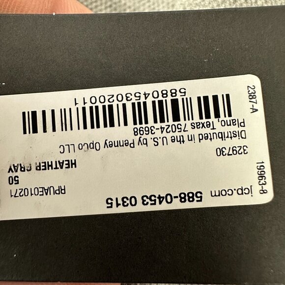 Shaquille ONeal XLG Knit Shorts Heather Gray Size 50 Comfort Stretch - Picture 5 of 7